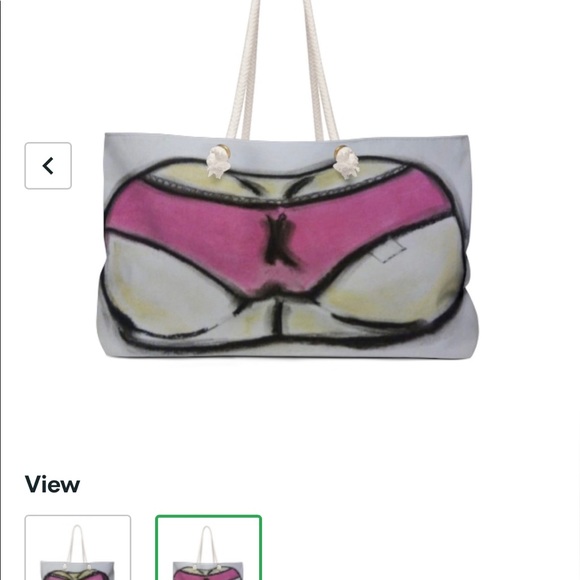 Booty Call Over Night Bag - Picture 2 of 2